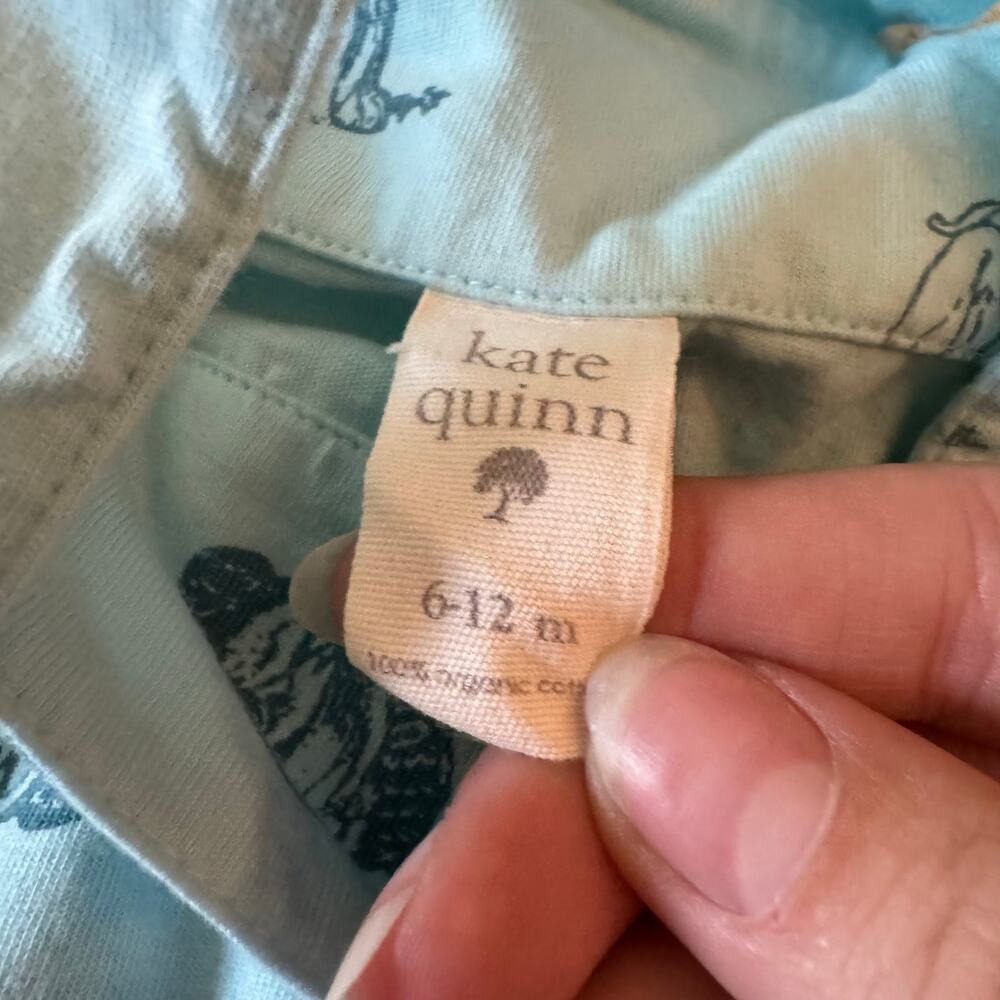 KATE QUINN BUNDLE Printed One Piece Outfits Size 6-12 Months casual summer - Picture 7 of 7